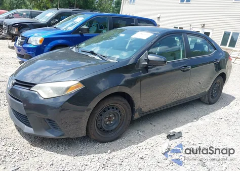 2014 Toyota Corolla Le z USA, uszkodzony, nr VIN 2T1BURHE4EC088095